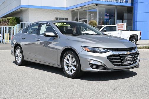 Sterling Gray Metallic 2024 Chevrolet Malibu FWD 1LT