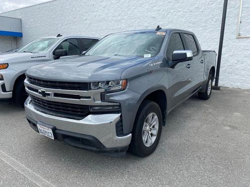 Satin Steel Metallic 2021 Chevrolet Silverado 1500 LT