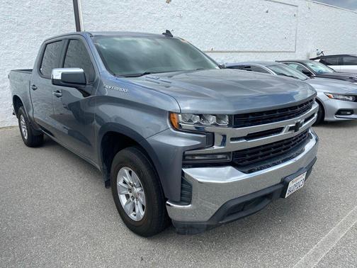 Satin Steel Metallic 2021 Chevrolet Silverado 1500 LT
