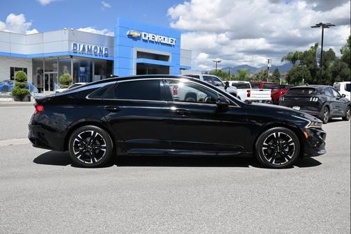 Ebony Black 2022 Kia K5 GT-Line