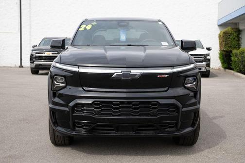 Black 2024 Chevrolet Silverado EV First-Edition RST 4WD