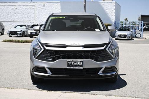 Steel Gray 2023 Kia Sportage Hybrid LX