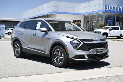 Steel Gray 2023 Kia Sportage Hybrid LX