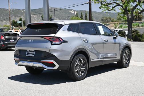 Steel Gray 2023 Kia Sportage Hybrid LX