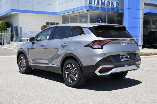 Steel Gray 2023 Kia Sportage Hybrid LX