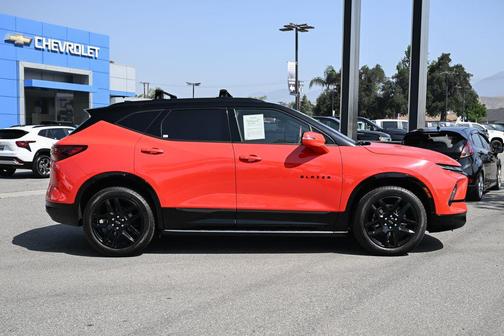 Habanero Orange 2025 Chevrolet Blazer RS