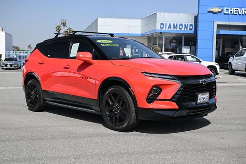 Habanero Orange 2025 Chevrolet Blazer RS