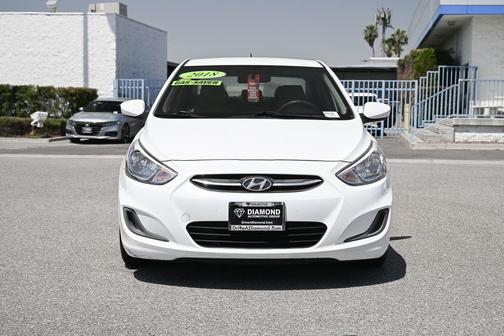 Century White 2016 Hyundai Accent SE