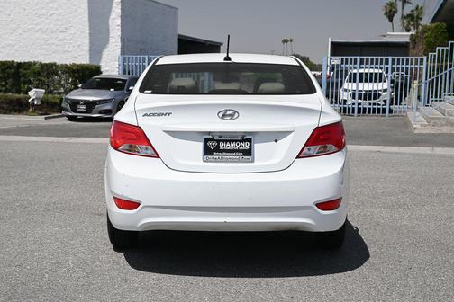 Century White 2016 Hyundai Accent SE