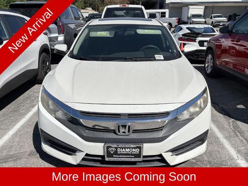 White Orchid 2017 Honda Civic EX