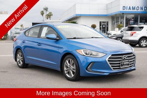 Electric Blue Metallic 2017 Hyundai ELANTRA Value Edition
