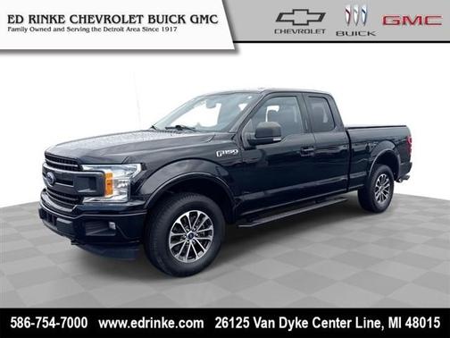 SHADOW BLACK 2018 Ford F-150 XLT