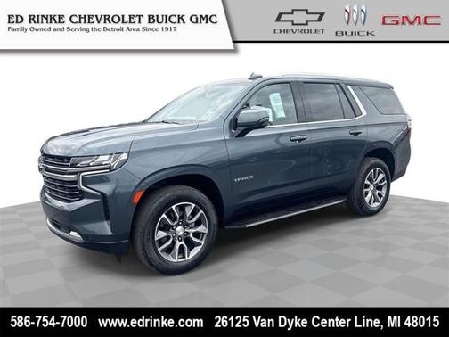 Shadow Gray Metallic 2021 Chevrolet Tahoe LT