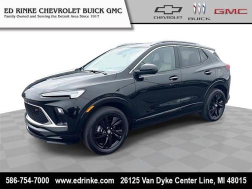 Ebony Twilight Metallic 2024 Buick Encore GX Sport Touring