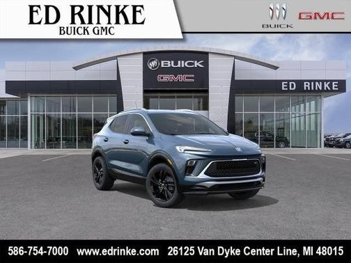 Ocean Blue Metallic 2026 Buick Encore GX Sport Touring