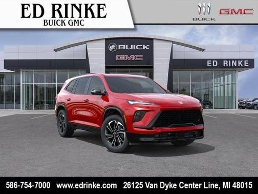 cherry red tintcoat 2026 Buick Enclave Sport Touring