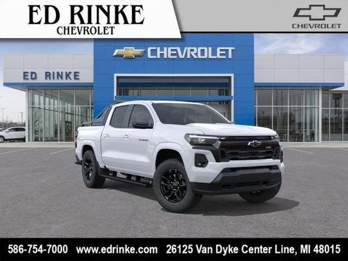 Summit White 2026 Chevrolet Colorado Z71