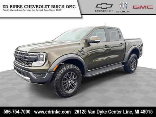 SHELTER GREEN METALLIC 2025 Ford Ranger Raptor