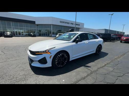 Glacial White Pearl 2022 Kia K5 GT-Line