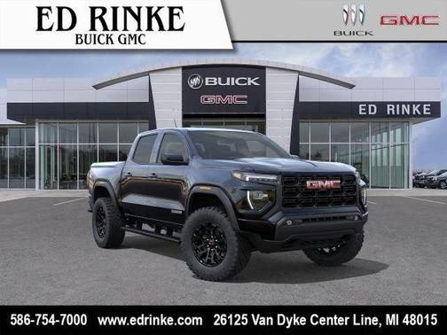 Onyx Black 2026 GMC Canyon Elevation