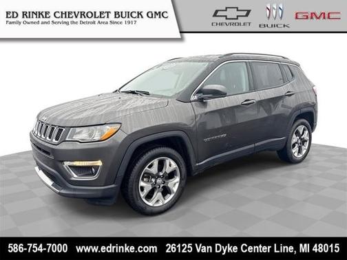 Granite Crystal Metallic Clearcoat 2020 Jeep Compass Limited