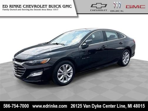 Mosaic Black Metallic 2023 Chevrolet Malibu FWD 1LT