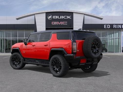 Solar Orange 2026 GMC HUMMER EV SUV 2X