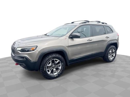 Light Brownstone Pearlcoat 2019 Jeep Cherokee Trailhawk