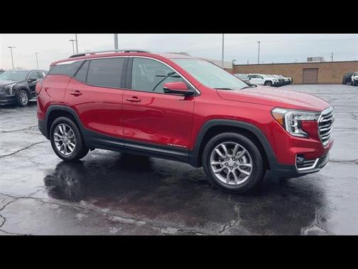 Volcanic Red Tintcoat 2024 GMC Terrain SLT