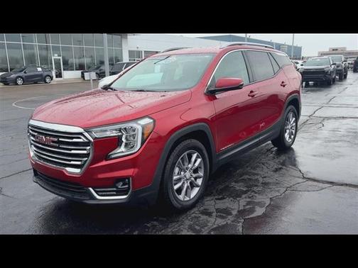 Volcanic Red Tintcoat 2024 GMC Terrain SLT