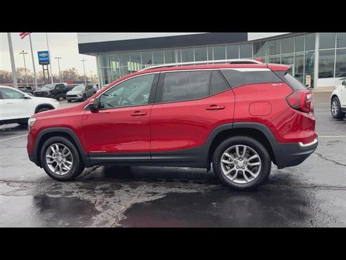 Volcanic Red Tintcoat 2024 GMC Terrain SLT