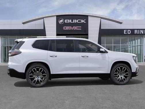 Glacier White Tricoat 2026 GMC Acadia Denali