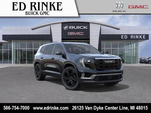 Ebony Twilight Metallic 2026 GMC Acadia Elevation AWD