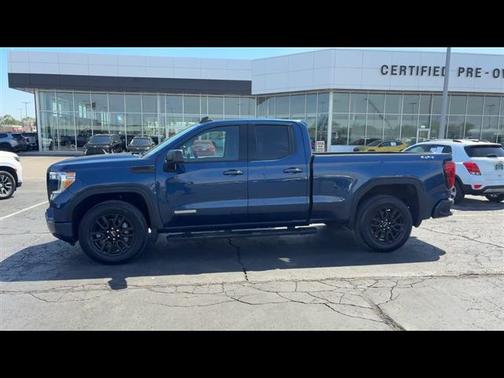 Pacific Blue Metallic 2021 GMC Sierra 1500 Elevation