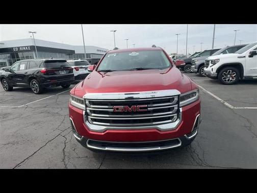 Volcanic Red Tintcoat 2023 GMC Acadia FWD SLE