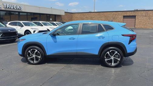 Fountain Blue 2024 Chevrolet Trax FWD 1RS