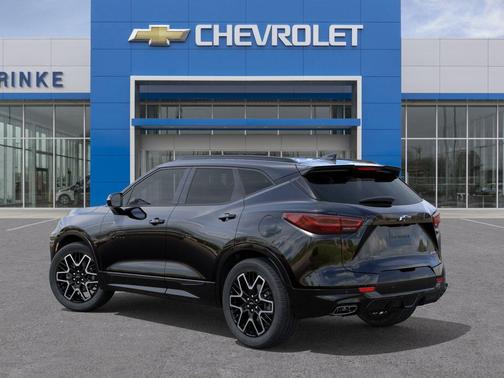 Black 2026 Chevrolet Blazer RS