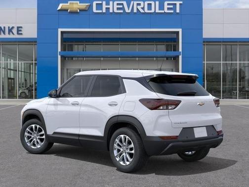 Summit White 2026 Chevrolet Trailblazer LS