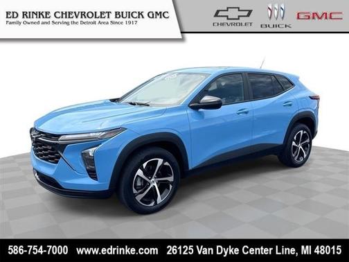Fountain Blue 2024 Chevrolet Trax FWD 1RS