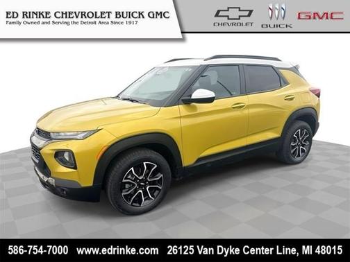 Nitro Yellow Metallic 2023 Chevrolet Trailblazer ACTIV