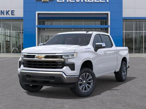 Summit White 2026 Chevrolet Silverado 1500 LT
