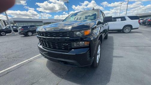 Black 2021 Chevrolet Silverado 1500 Custom
