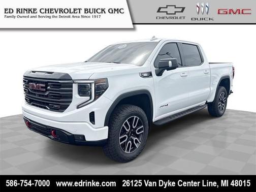 Summit White 2026 GMC Sierra 1500 AT4
