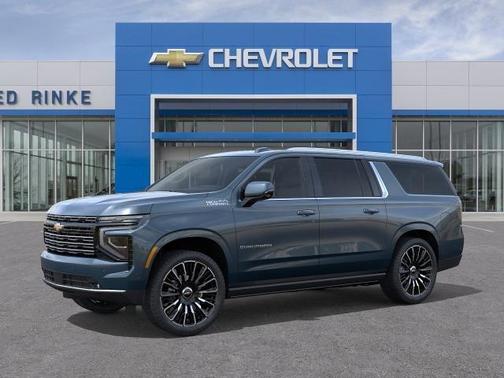 Lakeshore Blue Metallic 2026 Chevrolet Suburban High Country, 4WD