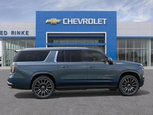 Lakeshore Blue Metallic 2026 Chevrolet Suburban High Country, 4WD