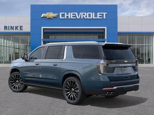 Lakeshore Blue Metallic 2026 Chevrolet Suburban High Country, 4WD