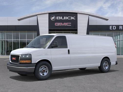Summit White 2026 GMC Savana 2500 Work Van