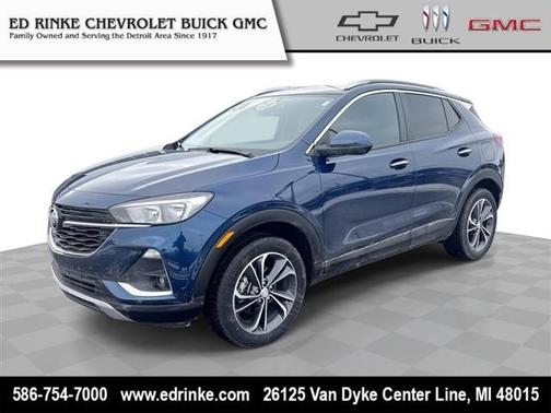 Sapphire Metallic 2023 Buick Encore GX Select