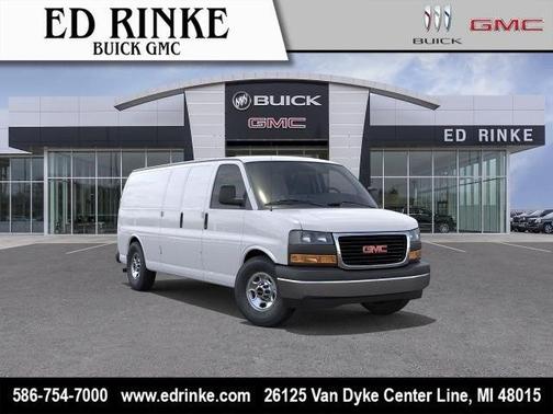 Summit White 2026 GMC Savana 2500 Work Van