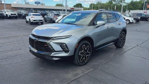 Sterling Gray Metallic 2024 Chevrolet Blazer RS